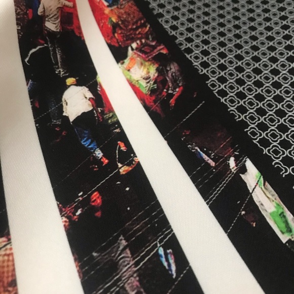 Clover Canyon Urban Cityscape Print Bodycon Mini Skirt - Picture 7 of 11